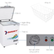 150hy2 - Tủ đông Sanaky VH-150HY2 150 lít 150hy2 - 150hy2