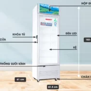 358KL - Tủ mát Sanaky VH-358KL 358KL - 358KL
