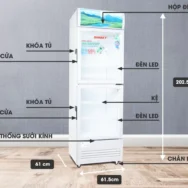 408ww3l - Tủ mát Inverter Sanaky VH-408W3L 408ww3l - 408ww3l