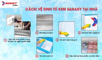 Cach ve sinh tu kem Sanaky tai nha - Cach ve sinh tu kem Sanaky tai nha