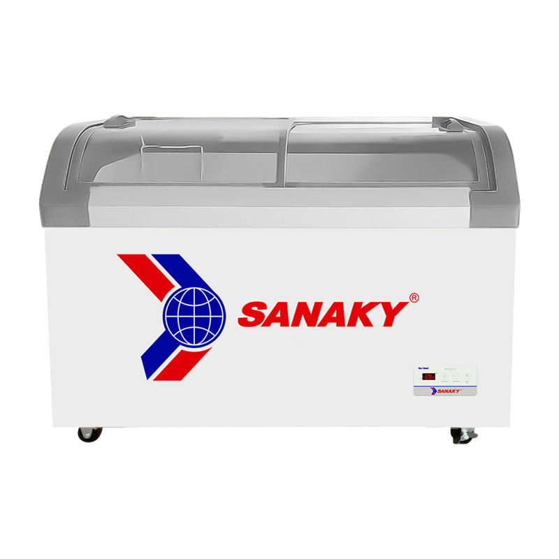 VH 3899KB 1 - Tủ đông Sanaky 500 lít: Bảng giá 3 mẫu và cách chọn Tủ đông Sanaky 500 lít VH-888KA hai cánh kính lùa trưng bày