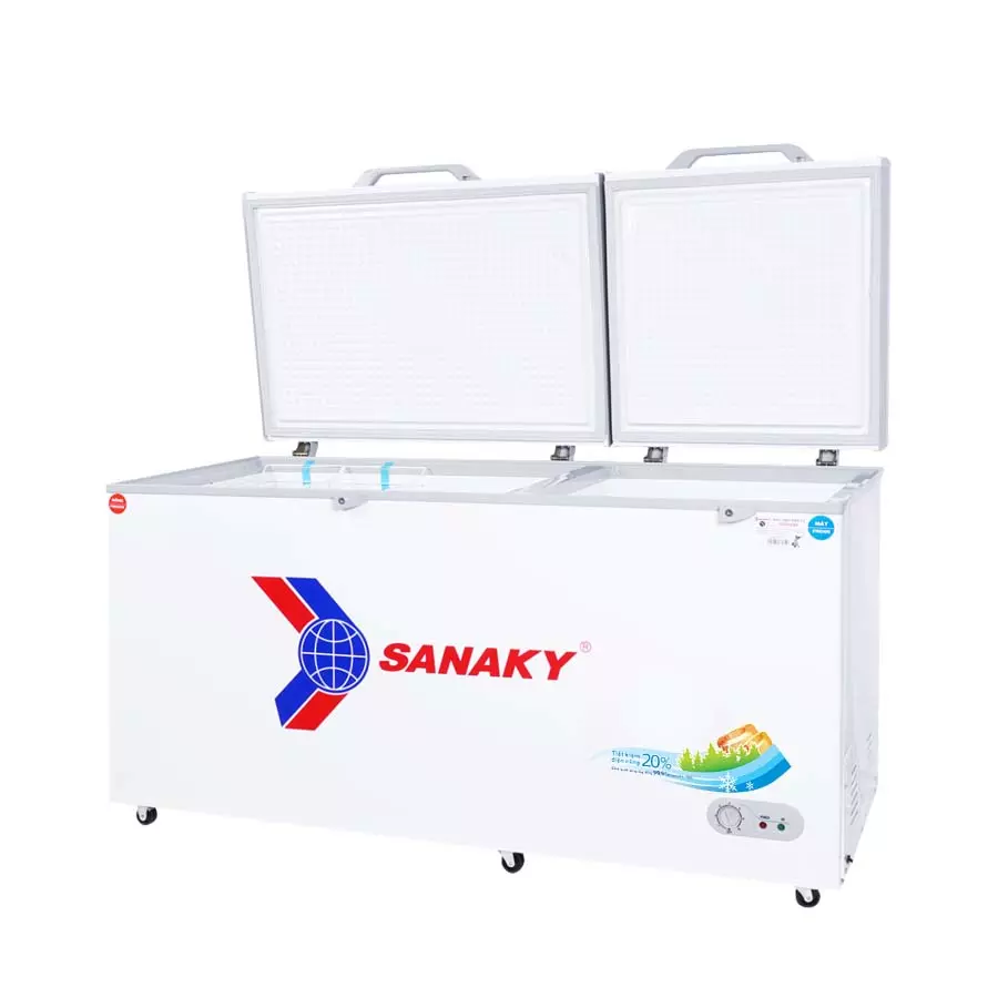 Tủ đông Sanaky chính hãng mẫu VH-2599A3 Inverter một ngăn hai cánh