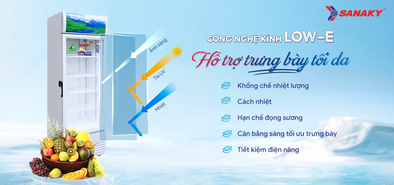 3099K 03 - Tủ Mát Sanaky VH-3089K3 3099K 03 - 3099K 03