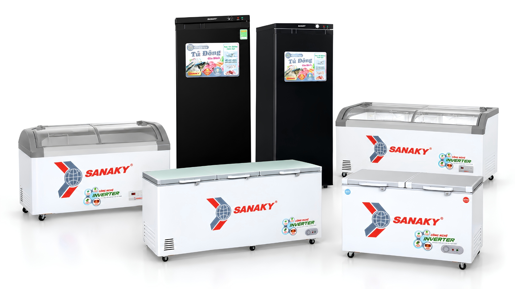 6 mau tu dong Sanaky - Tủ đông Sanaky loại nào tốt? Chọn theo 5 nhu cầu Tủ đông Sanaky loại nào tốt - Các loại tủ đông Sanaky đứng, nằm ngang và hai ngăn